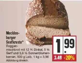 Edeka Mecklenburger Senfkruste Angebot