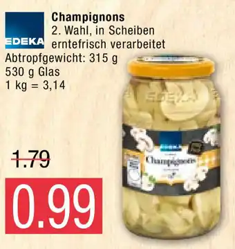 Marktkauf Edeka Champignons 530g Glas Angebot