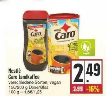 Edeka Nestlé Caro Landkaffee Angebot