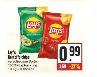 Edeka Lay's Kartoffelchips Angebot