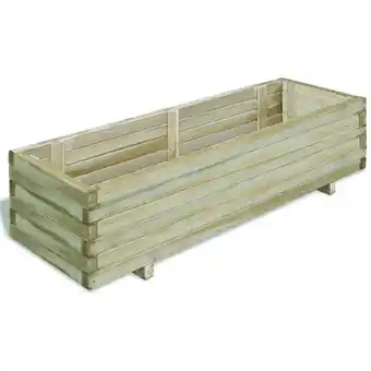 ManoMano Hochbeet,Blumenkasten 120x40x30 cm Holz Rechteckig vidaXL Angebot