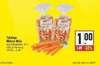 Edeka Tabaluga Möhren Minis Angebot