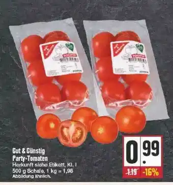 Edeka Gut & Gunstig Party-tomaten Angebot