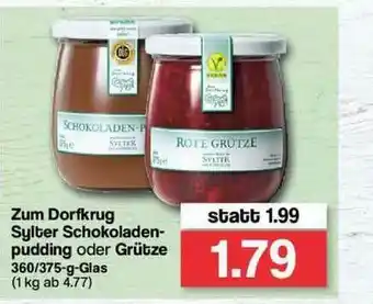 Famila Nord Ost Zum Dorfkrug Sylter Schokoladen-pudding Oder Grütze Angebot