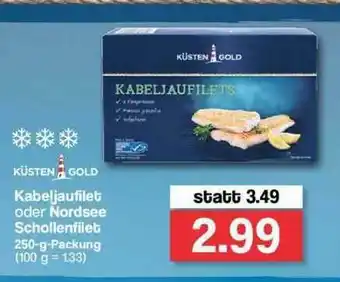 Famila Nord Ost Küsten Gold Kabeljaufilet Oder Nordsee Schollenfilet Angebot