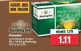 Famila Nord Ost Bünting Tee Klassiker Angebot