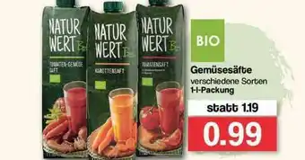 Famila Nord Ost Natur Wert Gemüsesäfte Angebot