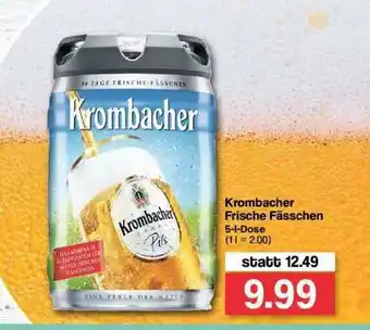 Famila Nord Ost Krombacher Frische Fässchen Angebot