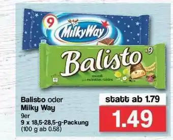 Famila Nord Ost Balisto Oder Milky Way Angebot