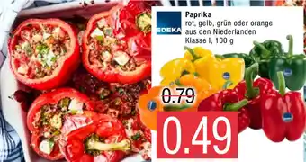 Marktkauf Edeka Paprika 100g Angebot