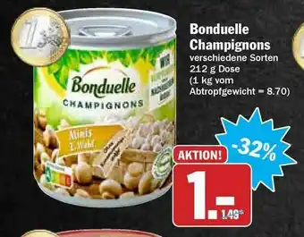 Hit Bonduelle Champignons Angebot