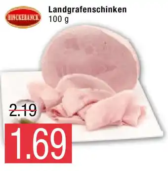 Marktkauf Landgrafenschinken 100g Angebot