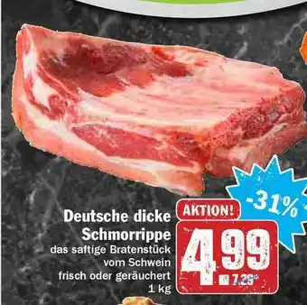 Hit Dicke Schmorrippe Angebot