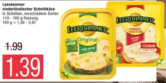 Marktkauf Leerdammer niederländischer Schnittkäse 110-160g Angebot