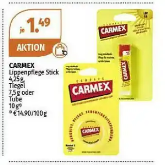 Müller Carmex Lippenflege Stick Angebot