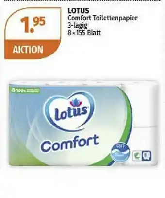 Müller Lotus Comfort Toilettenpapier Angebot