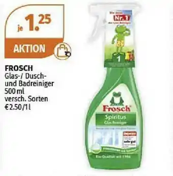 Müller Frosch Glas-dusch Und Badreiniger Angebot