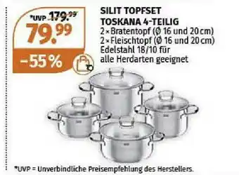 Müller Silit Topfset Toskana 4-teilig Angebot