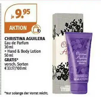 Müller Christina Aguilera Angebot