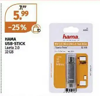 Müller Hama Usb-stick Angebot