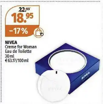 Müller Nivea Creme For Woman Angebot