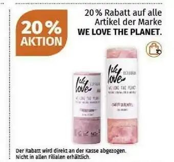 Müller We Love The Planet Angebot