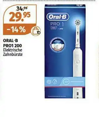 Müller Oral-b PRO1 200 Elektrische Zahnbürste Angebot