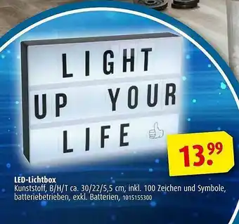 ROLLER Led-lichtbox Angebot