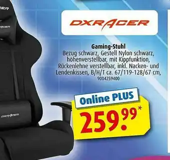 ROLLER Dxracer Gaming-stuhl Angebot