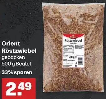 Handelshof Orient Röstzwiebel 500 g Beutel Angebot