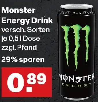 Handelshof Monster Energy Drink 0,5 L Dose Angebot