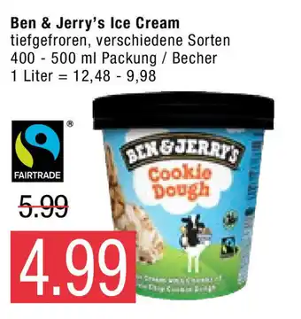 Marktkauf Ben & Jerry's Ice Cream 400-500ml Angebot