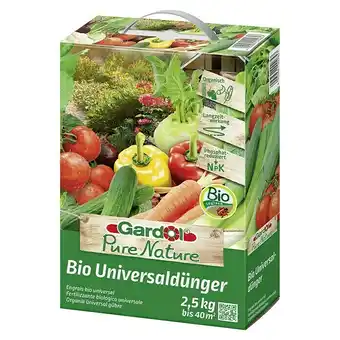 Bauhaus Gardol Pure Nature Bio-Universaldünger (2,5 kg, Inhalt ausreichend für ca.: 40 m²) Angebot