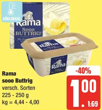 Edeka Rama sooo Buttrig 225-250 g Angebot