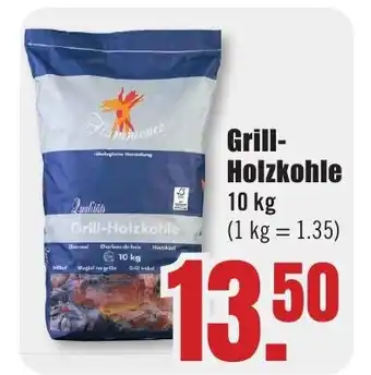 B1 Discount Baumarkt Grill- Holzkohle 10 kg Angebot