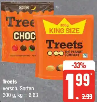 Edeka Treets 300 g Angebot