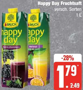 Edeka RAUCH Happy Day Fruchtsaft 1 L Angebot