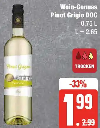 Edeka Wein-Genuss Pinot Grigio DOC 0,75 L Angebot