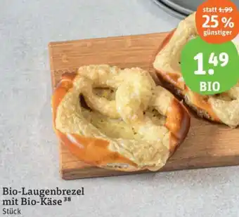 tegut Bio-Laugenbrezel mit Bio-Käse Angebot