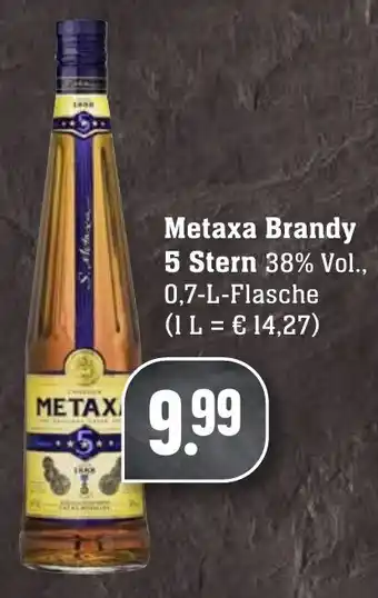 SBK Metaxa Brandy 5 Stern 0,7L Angebot