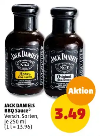 PENNY JACK DANIELS BBQ Sauce Versch. Sorten, je 250 ml Angebot