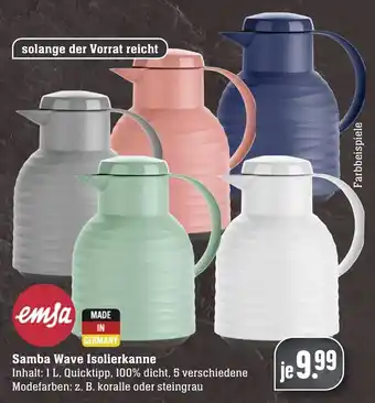 SBK Emsa Samba Wave Isolierkanne Angebot