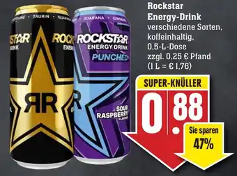 SBK Rockstar Energy Drink 0,5L Angebot