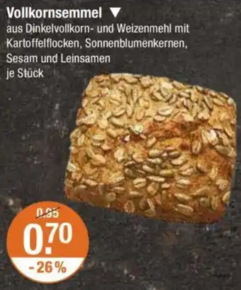 V Markt Vollkornsemmel Angebot