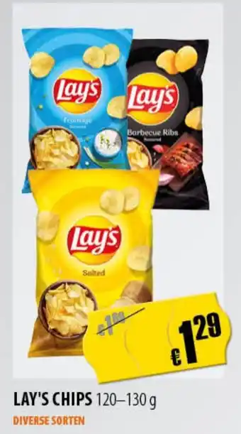 FreeOneShop LAY'S CHIPS 120-130g Angebot