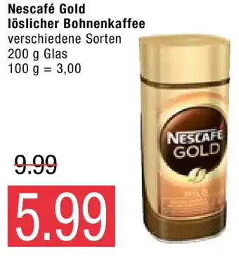 Marktkauf Nescafé Gold löslicher Bohnenkaffee 200g Angebot