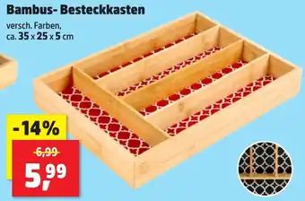 Thomas Philipps Bambus Besteckkasten Angebot