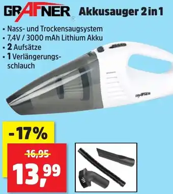 Thomas Philipps GRAFNER Akkusauger 2in1 Angebot