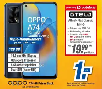 expert Techno Land Oppo A74 4G Prism Black Angebot