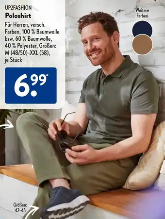 Aldi Süd UP2FASHION Poloshirt Angebot